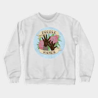 people hands Crewneck Sweatshirt